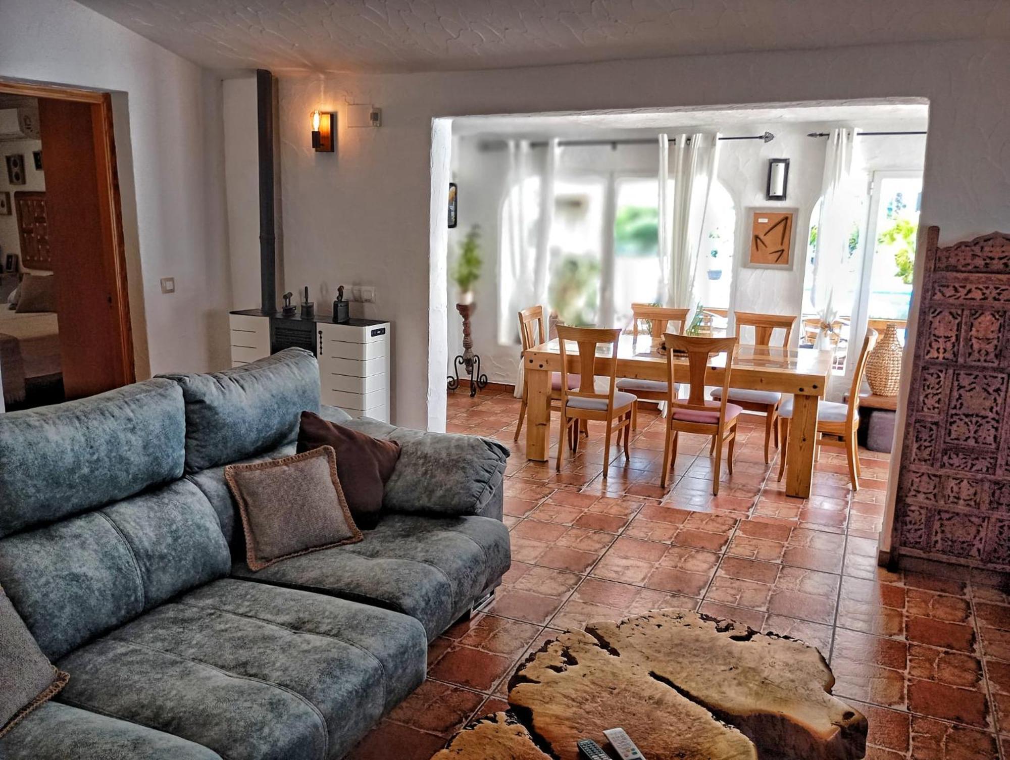 Villa Caseta Blanca De Moraira Buitenkant foto