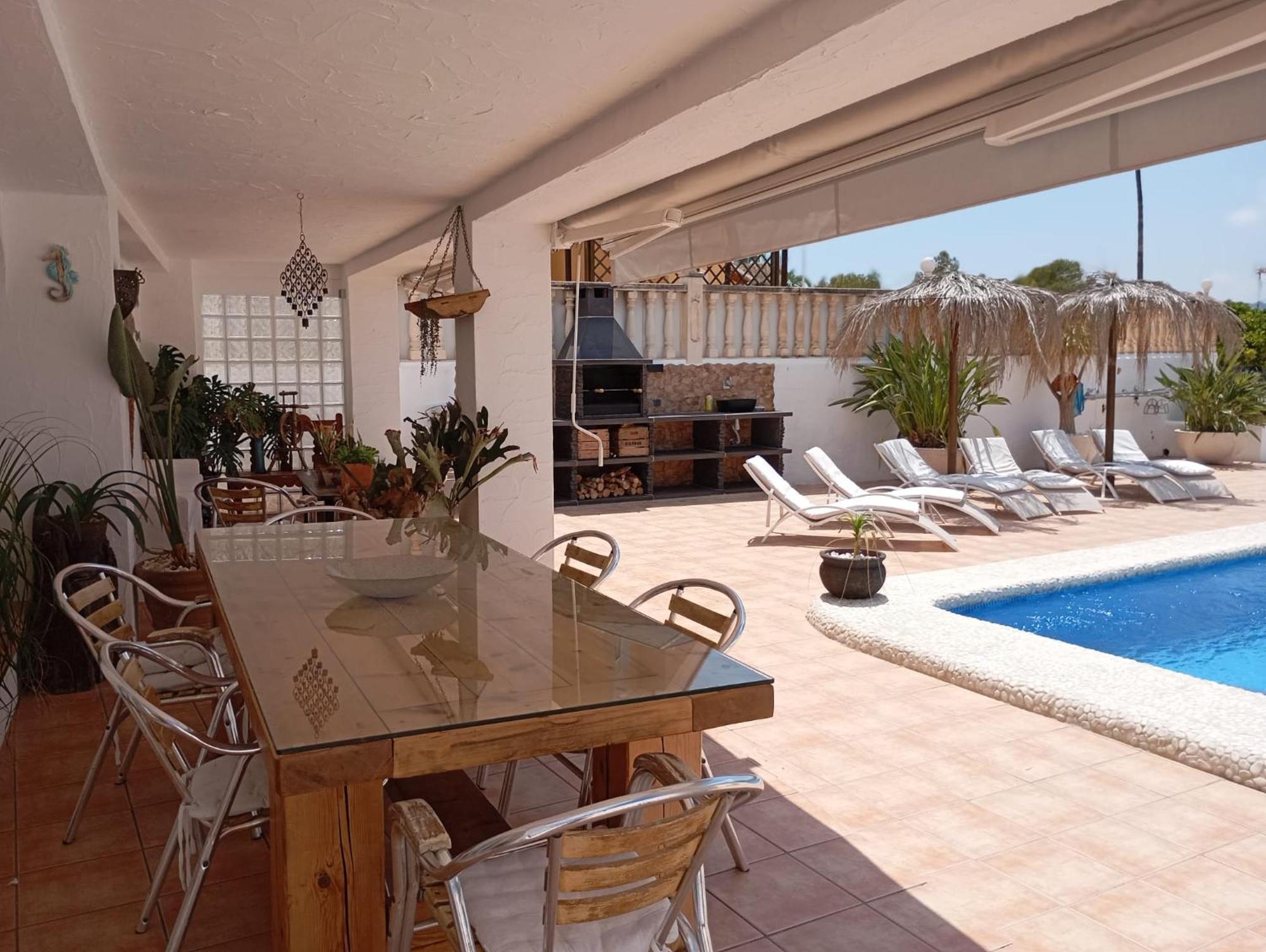 Villa Caseta Blanca De Moraira Buitenkant foto
